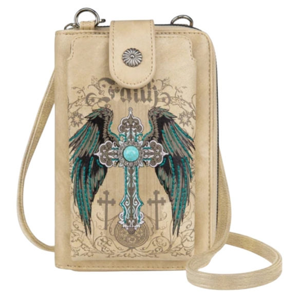 Montana West Crossbody Wallet Bag - Picture 3 of 16